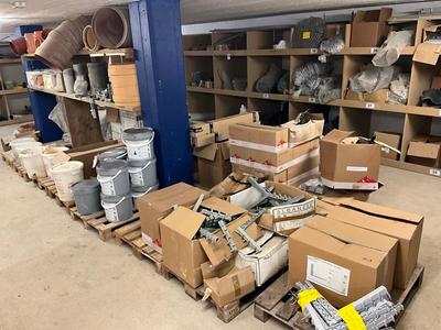 Übersichtsbild von various installation materials